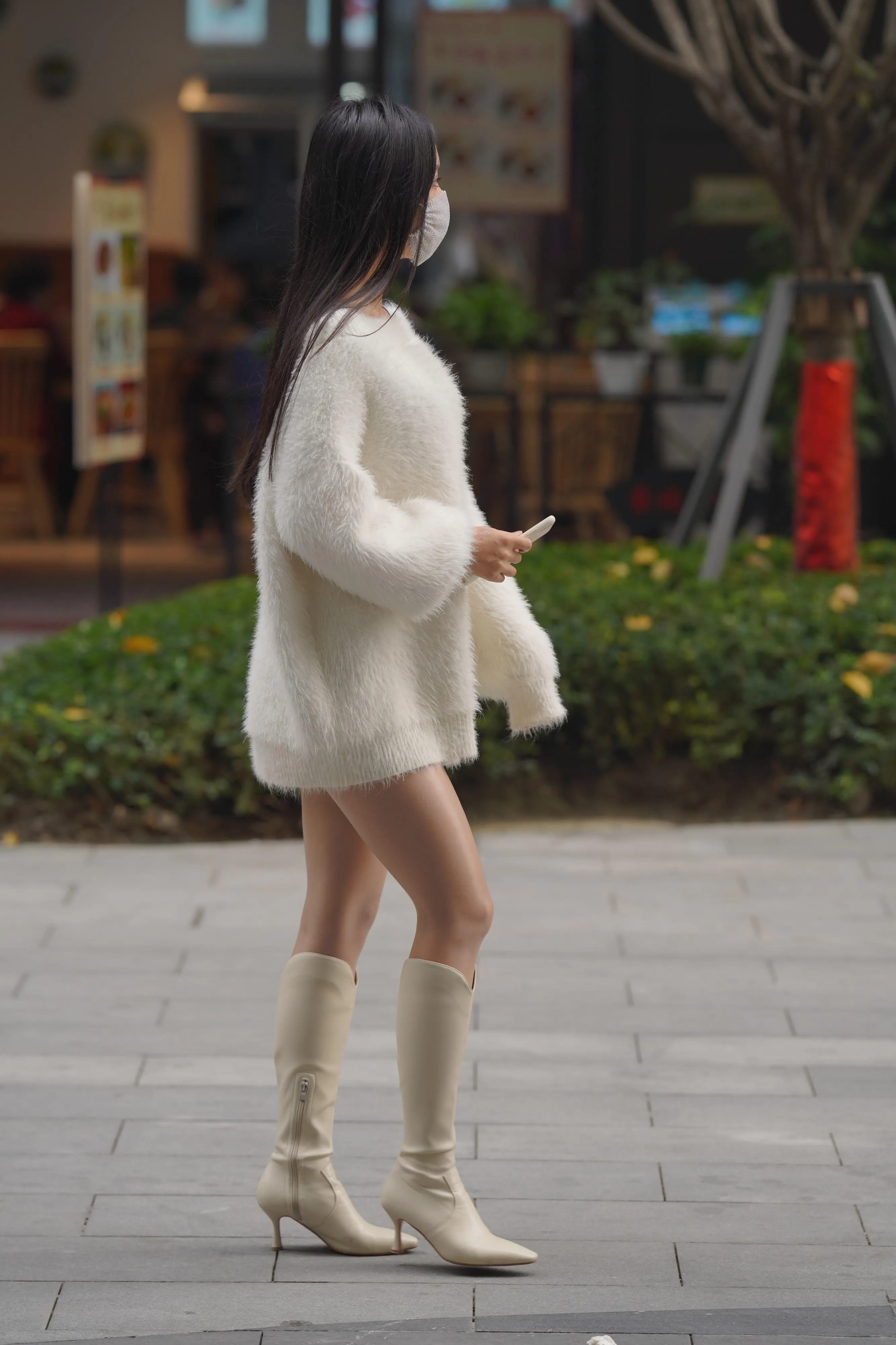 魔镜街拍 NO.170 凯恩街拍摄影-牛仔裙小姐姐 [304P]插图